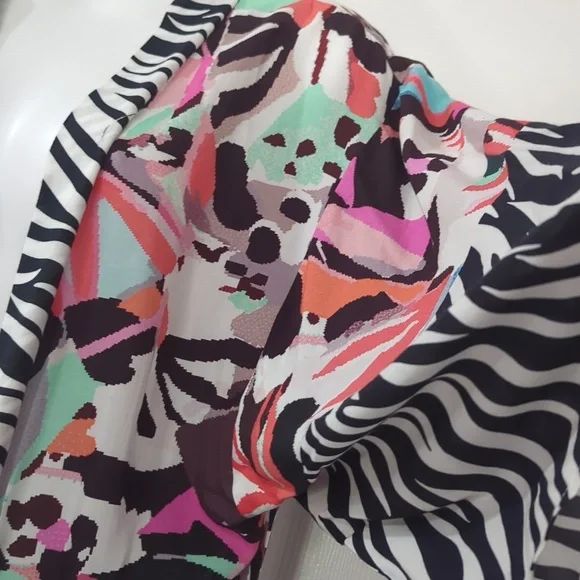NWT Anna & Ava Abstract Long Kimono One Size - Picture 2 of 7